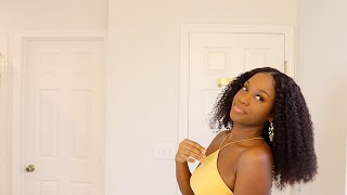 Revealing My Natural Hair…Years Later!! Ft. Unice V-Part Natural Wig Easy Install (No Lace Or Glue)