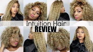 Intuition Hair Virgin Glueless Lace Front Wig Review-Aliexpress