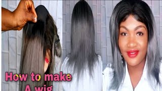 How To Make Wig Cap Step By Step Tutorial For Beginners
