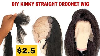Diy Frontal Crochet Wig With Xpression Braiding Hair: Diy Wig Using Xpression Braiding Hair