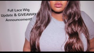 Aliexpress Full Lace Wig Update + Giveaway!! (Closed)