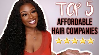 Top 5 Affordable Hair Companies On Amazon, Aliexpress + More || Top Wig Vendors 2021