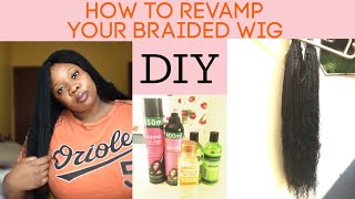 Diy:- How To Revamp Your Old Braided Wigs
