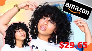 Affordable Curly Amazon Wig | Ft. Elim Short Curly Wig $29