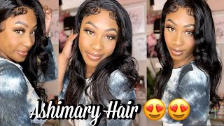 Silky Straight Lace Front Wig Install Ft. Ashimary Hair