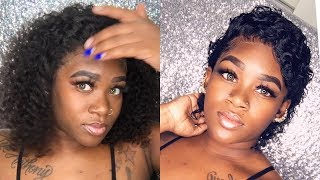 Amazon Prime Day‼️❤️Short And Sexy|Lace Wig Install & Style|Boycut|Ft Vshow Hair