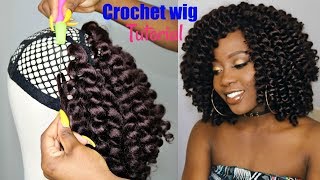 How To Make A Crochet Wig (Beginner Friendly Tutorial) | Jamaican Bounce Crochet Braiding Hair