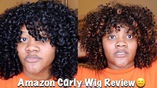 Amazon Curly Wigs Review (Aisi Queens)| Under $20