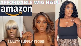 Affordable Wig Haul|Beauty Supply|Amazon Wigs.