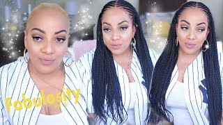 Easy #Af Ultimate Braid Full Lace Wig┃Ms Muffin Unit Feat Fabulosity Hair.Com