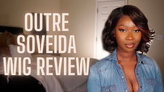 Outre Melted Hairline | Synthetic Hd Lace Front | Wig Review | Soveida | Ft Divatress | Tan Dotson