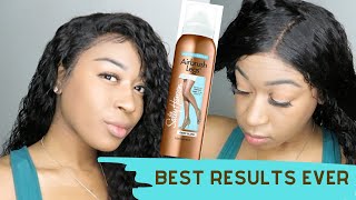 Super Easy Lace Wig Install Start To Finish | Lace Tint With Sally Hansen Airbrush | Ft Hairspells