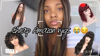 Rating Wigs Under $30 From Amazon!!