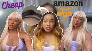 Testing Cheap Amazon Wigs Pt  3 | Ft  Soku Hair