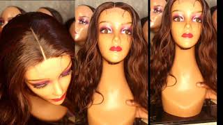 How To Ventilate A Lace Closure Wig | How To Make A Full Wig From Scratch