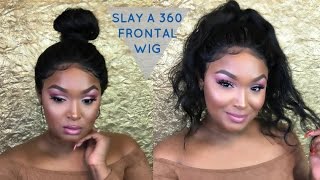 Best 360 Frontal Wig!! | High Pony Tail | Uuhair Wig Review | Yunnierose