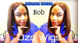 ♥She'S A Fall Slayer! Ozo Wigs Straight Bob Full Lace Wig - Bob026