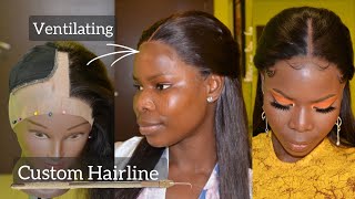 The Hairline: How-To Draw And Ventilate A Custom Hairline On A Lace Frontal