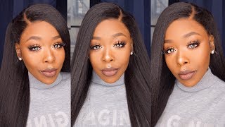 |Start To Finish| Realistic Meltdown, No Baby Hair, Long Kinky Straight 360 Wig Premierlacewigs