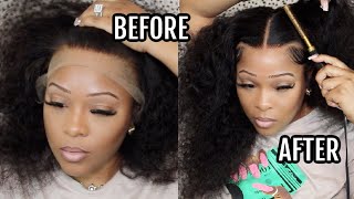 Don'T Pluck Your Frontal Do This | Wig Meltdown Install | Natural Skin Melt Hairline | Recoolha