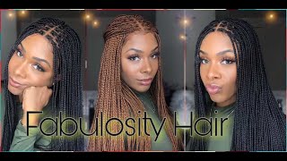 Beginner Friendly Hand Made 4X4 Closure Box Braid Wig || Fabulosity Hair