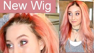 Most Natural Looking Wig Ever! No Tape No Glue! / Full Lace Pink Human Hair