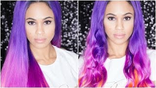 How To Straighten And Curl A Synthetic Lace Wig
