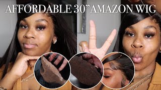 Very Affordable 30” Amazon Wig | How I Bring Wigs Back To Life | Real Review