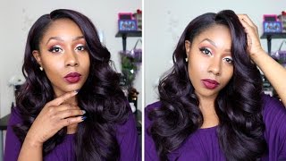 Freetress Equal Silk Base Synthetic Lace Front Wig: Tyla  *Shake N Go*