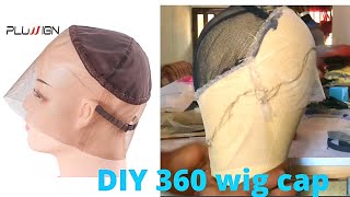 How To Make A 360 Wig Cap