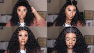 Quarantined Summer Hair Vibes I Wet & Curly Full Lace Wig I Divaswigs