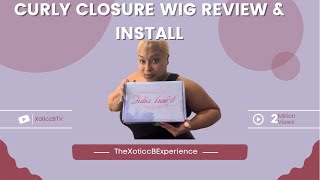 Curly Closure Wig Review And Install|Ft Julia Hair
