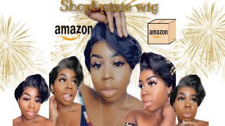Augmar Hair Pixie Wig Reveiw/ Amazon Wigs