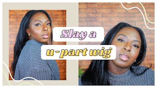 This My Hair Period ||How To Make A U-Part Wig Look Natural ||Protective Style || Everything Nat