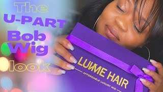 U-Part Bob Wig With 10" Clip-Ins | Luvme Hair Review | How To Install A U-Part Wig