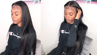 24In Klaiyi Hair Lace Wig Install | My Second Attempt On Someone Else