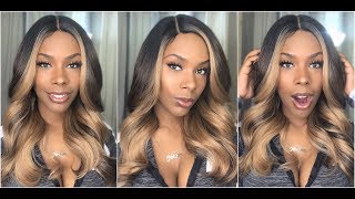  Girllllllll This Wig Is Fire  Freetress Equal Synthetic Lace Part Wig - Valentino Hairsoflyshop