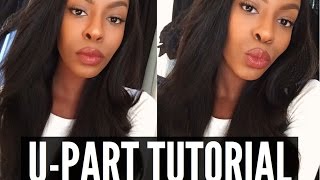How To: Make A Upart Wig With Lace Closure