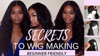 How To Make A Full Lace Closure Wig| Under 1 Hour : Power Hair Collection