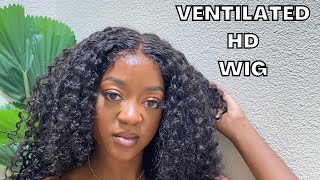 Perfect Ready To Wear Wig| Realistic Hairline Ventilated Hd Lace Wig | 6X6 Closure Wig Hd Lace Wig