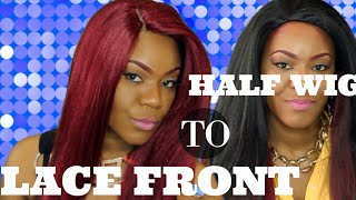 Turn Half Wigs Into Lace Front Wigs | Zury Antra
