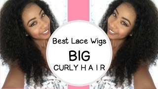 ♡ How I Install My Big Curly Lace Wigs | Bestlacewigs Gsw146 ♡