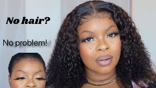 Watch Me Turn This Kinky Curly U-Part Wig Into A Lace Wig | Wowigs Hair Review