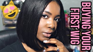 Buying The Perfect Lace Wig For Beginners // Watch Me Install & Style My First Full Lace Wig ♡