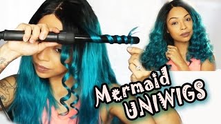 Mermaid Hair! - Uniwigs.Com Ul0004 Full Lace Wig Show & Tell