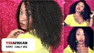 Most Natural Looking!! Yesafrican（Comingbuy) Brazilian Curly Woc Full Lace Wig ☆ | Samorelovetv