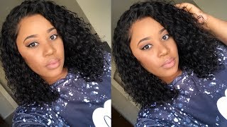 This Curly Bob Is Banging!!!! I Very Affordable Full Lace Wig I Premiumlacewig