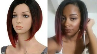 Making Janet Helen Wig Into A U-Part Wig