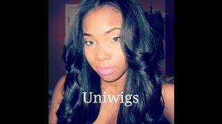 Uniwigs Lacefront/Mono Wig Turned Into A U-Part!