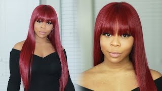 How To Cut Your Bangs On A Frontal Like A Pro In 1 Easy Step | Yswigs